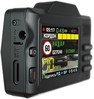 Видеорегистратор с радар-детектором Inspector CAYMAN S SIGNATURE GPS, FullHD, Сигнатурный, 370mAh, ч