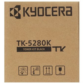 Картридж лазерный Kyocera TK-5280K для Ecosys P6235cdn/M6235cidn/M6635cidn, 13000 стр., чёрный