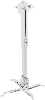 Крепление для проектора Buro PR04-W (потолочное, поворот и наклон, max 20 кг, белый)