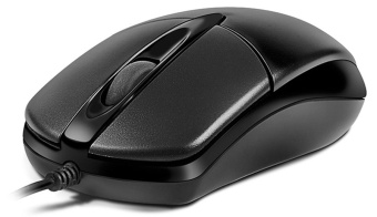 Мышь проводная Оклик 275M черный