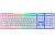 Клавиатура проводная Defender GK-172 Rainbow Led White