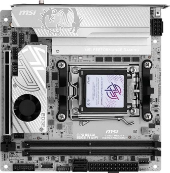 Материнская плата Socket AM5 MSI MPG B850I EDGE TI WIFI (B850) 2*DDR5 HDMI mini-ITX