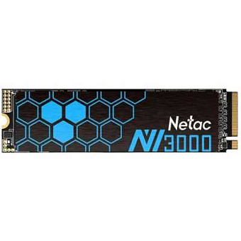 Накопитель SSD M.2 .500Gb Netac NV3000 (PCI-E 3.0 x4, 3100/2100 Мбайт/сек)