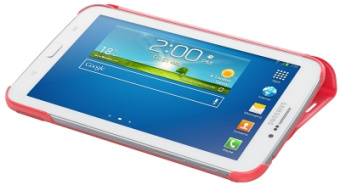 Чехол для планшета Samsung Galaxy Tab3 7" - Book Cover, розовый