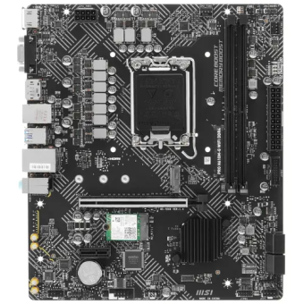 Материнская плата Socket-1700 MSI PRO H610M-G WIFI DDR4 (H610) 2xDDR4 VGA HDMI DP mATX