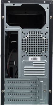 Корпус LinkWorld 727-21 (Minitower, 175х353х400мм, 4*USB2.0, mATX, без БП) Black