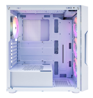 Корпус 1STPLAYER TRILOBITE T7-P LED ATX белый