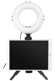 Кольцевой осветитель Hama SpotLight Work Area 67, 48 LED, 17см, bluetooth