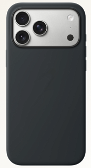 Чехол для смартфона Apple iPhone 17 Pro Max 6.9" Silicone Case (Button/Magsafe), черный