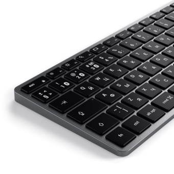 Клавиатура беспроводная Satechi Slim X1 Bluetooth Keyboard Silver