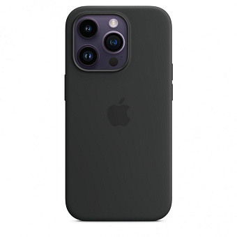 Чехол для смартфона Apple iPhone 14 Pro Max 6.7" - Silicone Case Midnight (темная ночь)