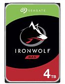 Жесткий диск SATA .4Tb Seagate NAS IronWolf 5400rpm 256Mb SATA-3