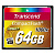 Карта памяти CF 64Gb Transcend Compact Flash Ultra 1000x (160/120 MB/s)