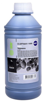 Чернила CACTUS CS-EPT6641-1000, для Epson, 1000мл, черный