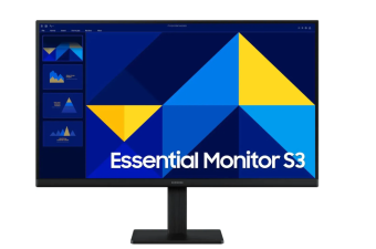 Монитор 23.6" Samsung S24D300GAI (IPS 1920x1080 5ms 100Hz VGA HDMI) Black