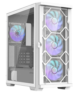 Корпус Zalman Z10 DUO USB-C ATX White