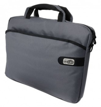 Сумка для ноутбука 15" PC PET PCP-A1215GY нейлон, серая