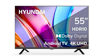 Телевизор 55" Hyundai H-LED55BU7006 LED 4K Ultra HD черный