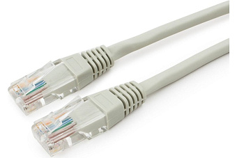 Кабель патч-корд .Patch cord кат.5e  2.0м, Cablexpert, LSZH, многожильный, серый