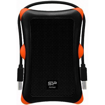 Внешний жесткий диск 2Tb Silicon Power Armor A30 2.5" USB3.0 черный