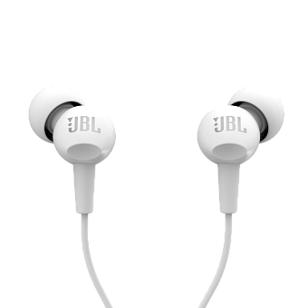 Наушники проводные JBL C100SIU jack 3.5mm White