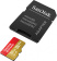 Карта памяти microSD 32Gb SanDisk Extreme microSDHC CLASS 10 UHS-I + адаптер SD V30 U3