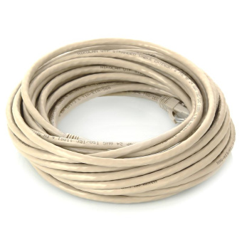 Кабель патч-корд .Patch cord кат.6 10.0м, серый