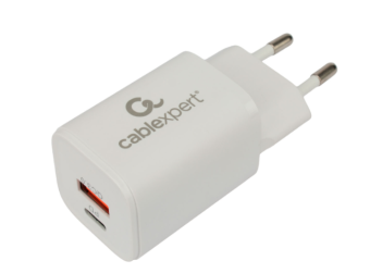 Сетевое зарядное устройство Cablexpert MP3A-PC-42 30W QC3.0/PD USB Type-C белый
