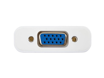 Кабель-переходник USB-C (m)  --  VGA (f), VCOM CU421 0.15m