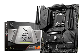 Материнская плата Socket AM5 MSI MAG B650 TOMAHAWK WIFI (B650) 4*DDR5 HDMI DP ATX