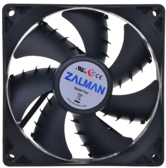 Вентилятор для корпуса 92mm Zalman ZM-F2 Plus (SF) (92x92x25мм, 1500об/мин, 20-23дБ, подшипник скольжения)