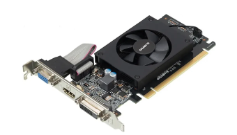 Видеокарта .2Gb Gigabyte GT 710 (GT710) GDDR3 64bit DVI HDMI VGA