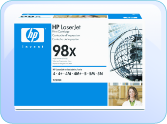 Картридж лазерный HP 98X (92298X) для HP 4/4+/4M/4M+/5/5M/5N, 8800 стр. черный