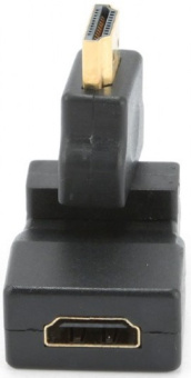Кабель-переходник HDMI (f) < - > HDMI (m) Cablexpert (вращающийся на 180°)
