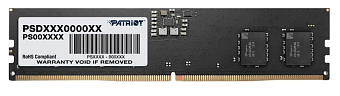 Модуль памяти DDR5 16Gb 4800MHz Patriot Signature Line