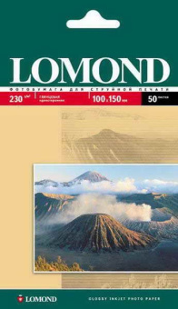 Бумага Lomond [10x15см] матовая, 230гр/м2, 50л