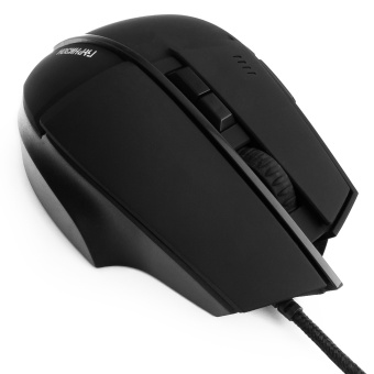 Мышь проводная Гарнизон GM-740G 2400dpi  USB Black