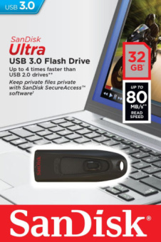 Флешка .32Gb SanDisk Ultra USB 3.0