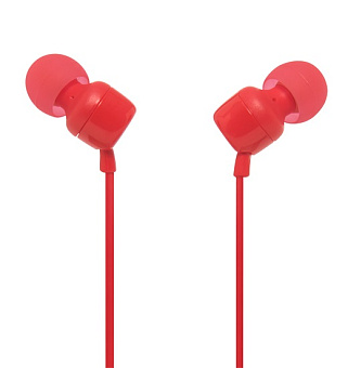 Наушники проводные JBL T110 jack 3.5mm Red