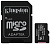 Карта памяти microSD 512Gb Kingston microSDXC Class 10 UHS-I U3 Canvas Select Plus + адаптер SD