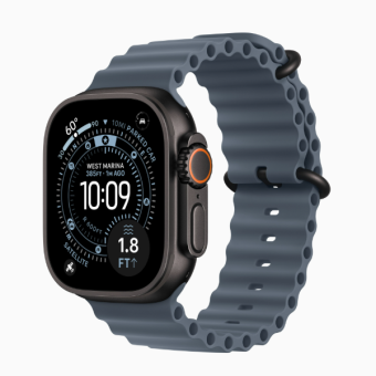Смарт-часы Apple Watch Ultra 3 49mm Black Ocean Band Anchor Blue (черный/синий)