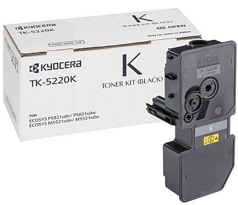 Картридж лазерный Kyocera TK-5220K для P5021cdn/M5521cdn, чёрный