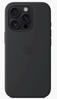 Чехол для смартфона Apple iPhone 16 Pro Max 6.9" - Silicone Case with Magsafe, черный