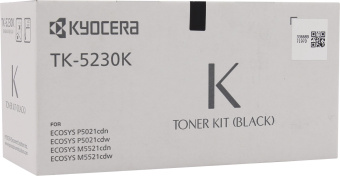 Картридж лазерный Kyocera TK-5230K для P5021cnd/M5521cdw, чёрный