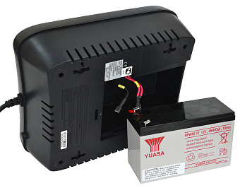 ИБП Powercom Spider  SPD-650N 650 ВА (8 х Euro розеток: 4 с резервным питанием, 4 с фильтрацией)