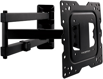 Крепление для телевизора Kromax DIX-18 (22"-55" макс.40кг настенный поворот и наклон) Black