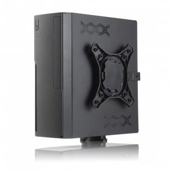 Корпус Foxline FL-BQ5-FLX220-U32 Slim USB3.0 220W mini-ITX чёрный