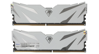 Модуль памяти DDR4 16Gb PC4-25600 3200MHz Netac Shadow III White (Kit of 2)