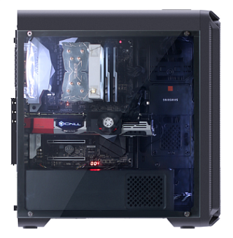 Корпус Zalman i3 (MidiTower, 1*USB3.0, 2*USB2.0, ATX, без БП) чёрный