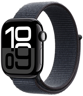 Смарт-часы Apple Watch Series 10 42mm Aluminum Loop Jet Black (черный)
